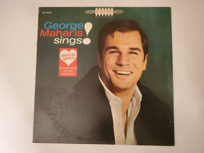 George Maharis George Maharis Sings! vinyl record